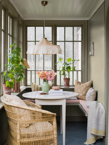 5816 Hedda Yellow and Green Wallpaper by Boråstapeter