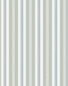 5817 Hedda Green and Blue Wallpaper by Boråstapeter