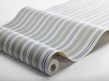 5817 Hedda Green and Blue Wallpaper by Boråstapeter