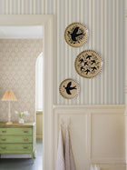 5818 Hedda Grey and Brown Wallpaper by Boråstapeter
