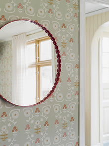 5820 Isolde Green and Multi Wallpaper by Boråstapeter