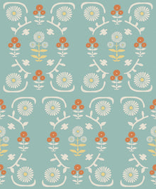 5821 Isolde Blue and Multi Wallpaper by Boråstapeter