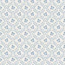 5822 Idun Blue and White Wallpaper by Boråstapeter