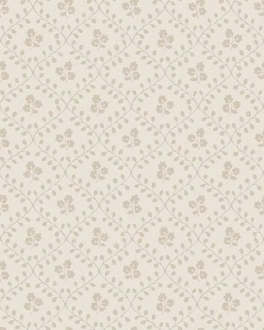 5824 Idun Beige and Brown Wallpaper by Boråstapeter