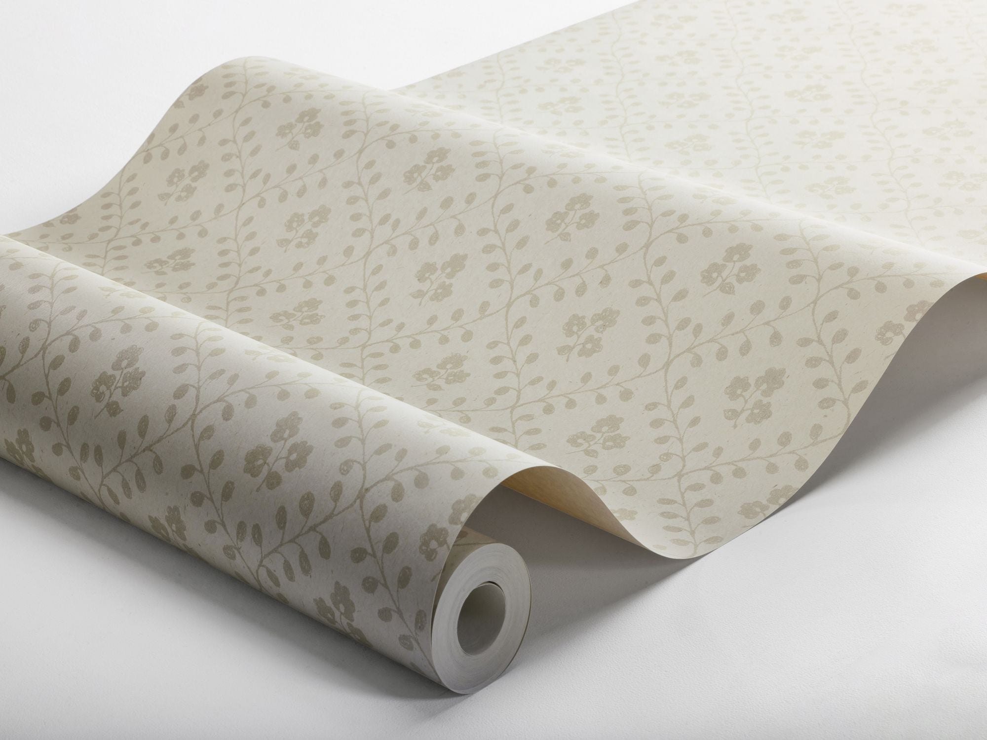 5824 Idun Beige and Brown Wallpaper by Boråstapeter