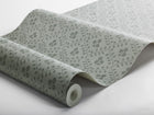 5825 Idun Green and Grey Wallpaper by Boråstapeter