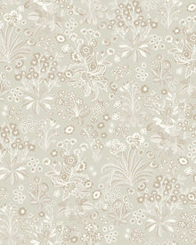 5827 Tuva Beige and Brown Wallpaper by Boråstapeter