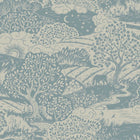 5828 Solängen Blue and Beige Wallpaper by Boråstapeter