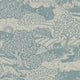 Solängen Blue and Beige Nordic Folk Wallpaper by Boråstapeter