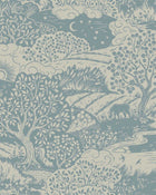 5828 Solängen Blue and Beige Wallpaper by Boråstapeter