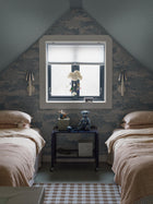 5828 Solängen Blue and Beige Wallpaper by Boråstapeter
