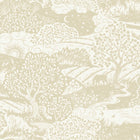 5829 Solängen Yellow and White Wallpaper by Boråstapeter