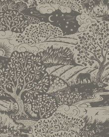 5831 Solängen Grey and Beige Wallpaper by Boråstapeter