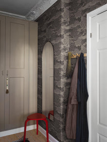 5831 Solängen Grey and Beige Wallpaper by Boråstapeter