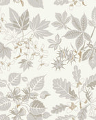 5833 Arboretum Grey and Beige Wallpaper by Boråstapeter