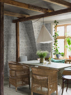 5833 Arboretum Grey and Beige Wallpaper by Boråstapeter