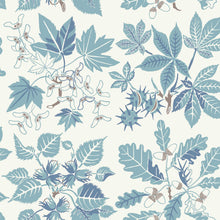 5834 Arboretum Blue and White Wallpaper by Boråstapeter