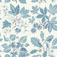 Arboretum Blue and White Nordic Folk Wallpaper by Boråstapeter