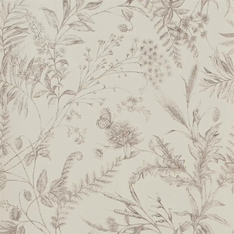 PRL710/06 Fern Toile Signature Florals Blossom Wallpaper by Ralph Lauren