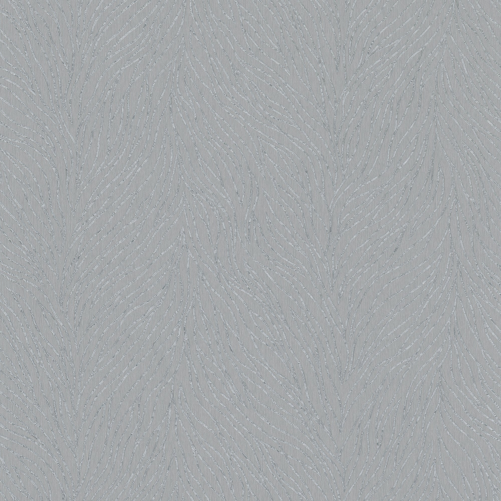 58427 Serene Branches Grey and Silver Wallpaper By Galerie
