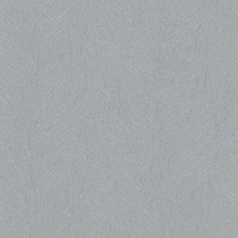 58427 Serene Branches Grey and Silver Wallpaper By Galerie