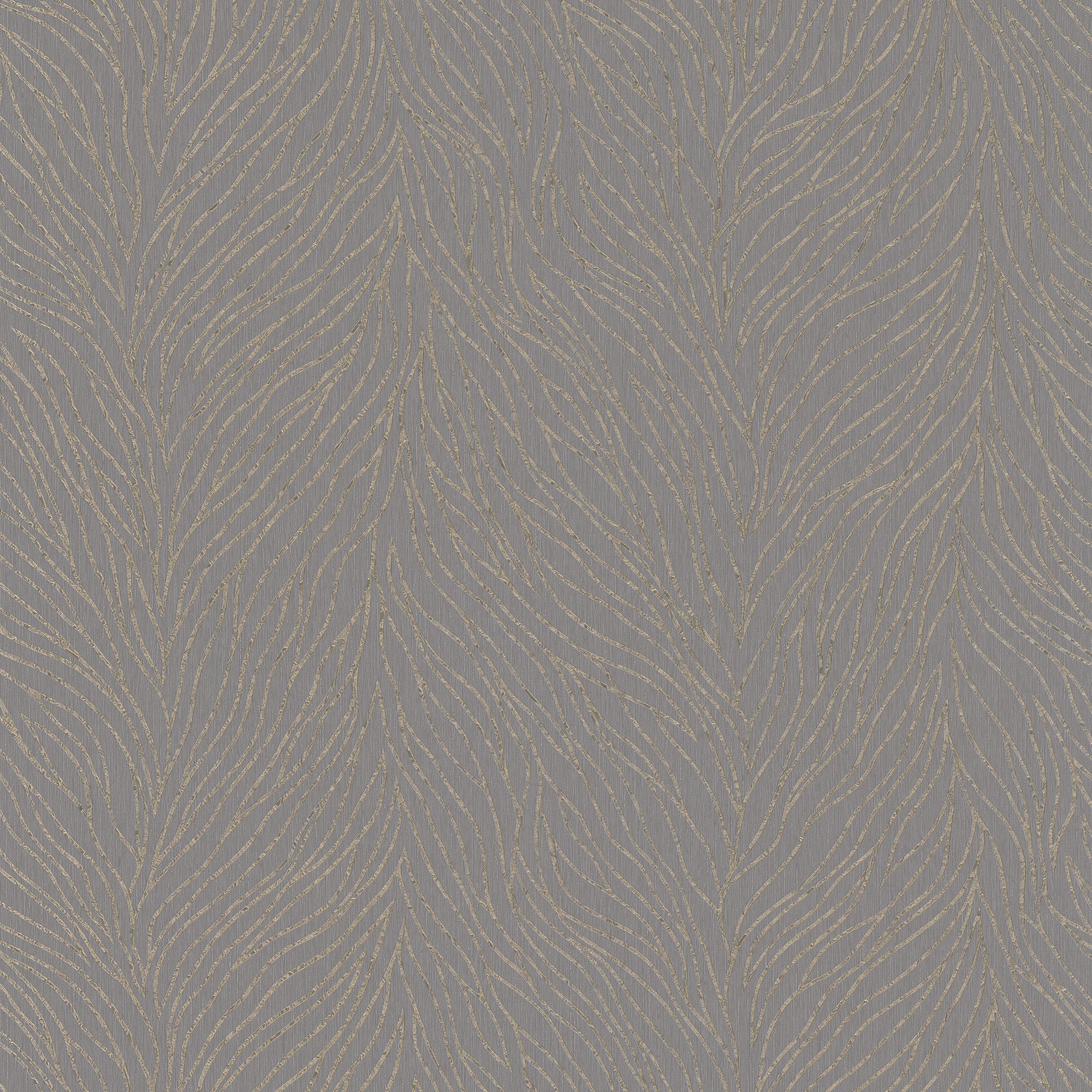 58429 Serene Branches Brown and Gold Wallpaper By Galerie