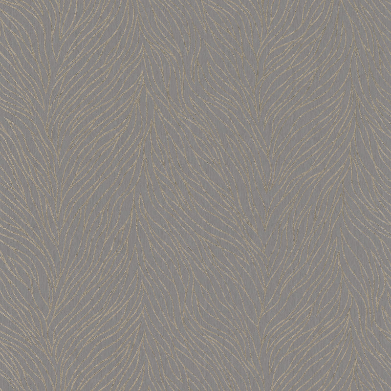 58429 Serene Branches Brown and Gold Wallpaper By Galerie