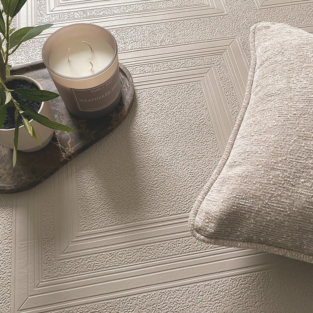5851 Textured Wood Panel Beige wallpaper by Belgravia
