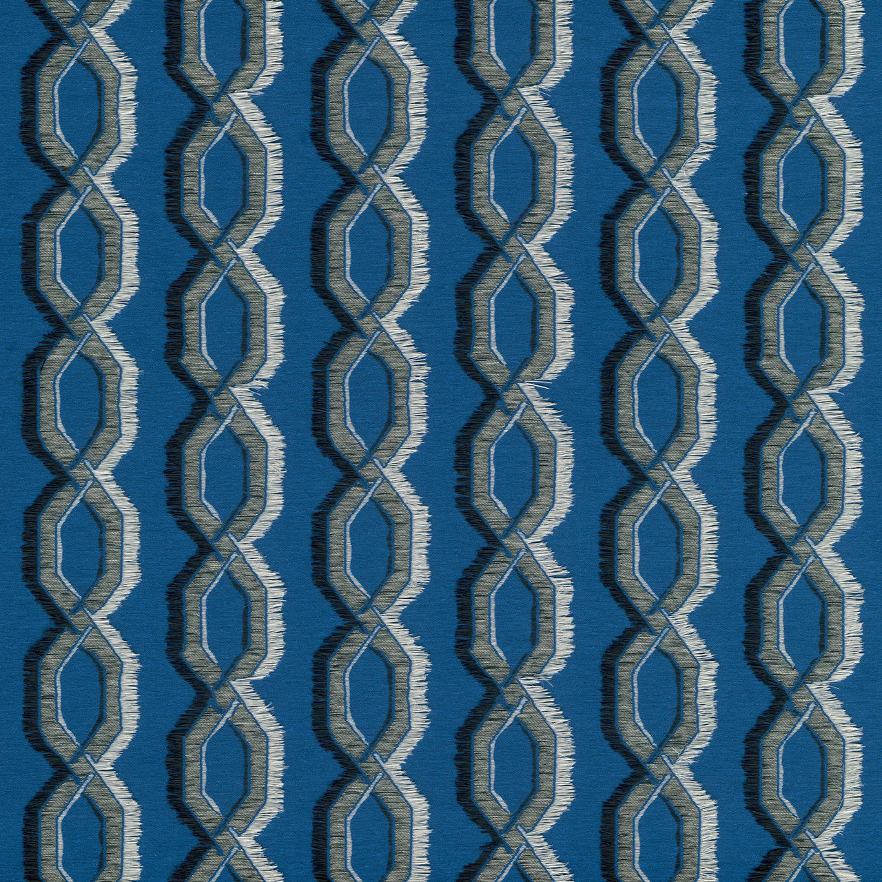 58522 Franges Le Couturier Cobalt Wallpaper By Arte