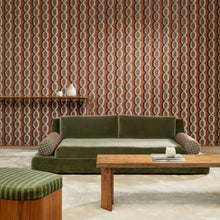 58524 Franges Le Couturier Chestnut Wallpaper By Arte