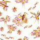 Grullas de Papel Rojo Anima Wallpaper by Coordonné