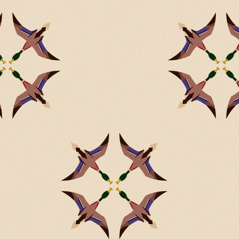 5900003 El Baile del Pato Beige Anima Wallpaper by Coordonné
