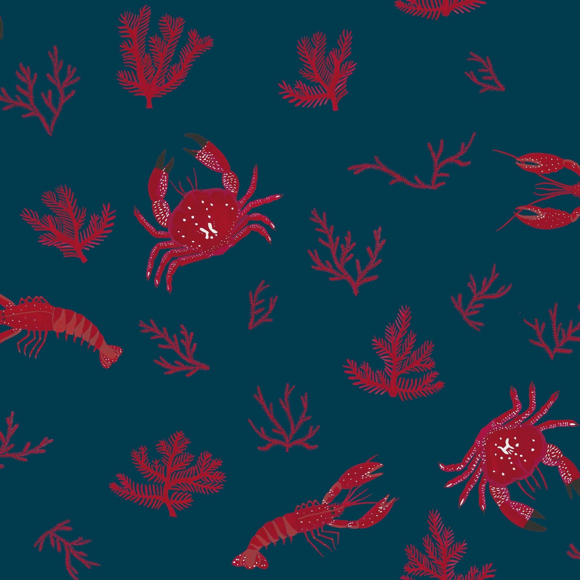 5900042 Crustáceos Marino Anima Wallpaper by Coordonné