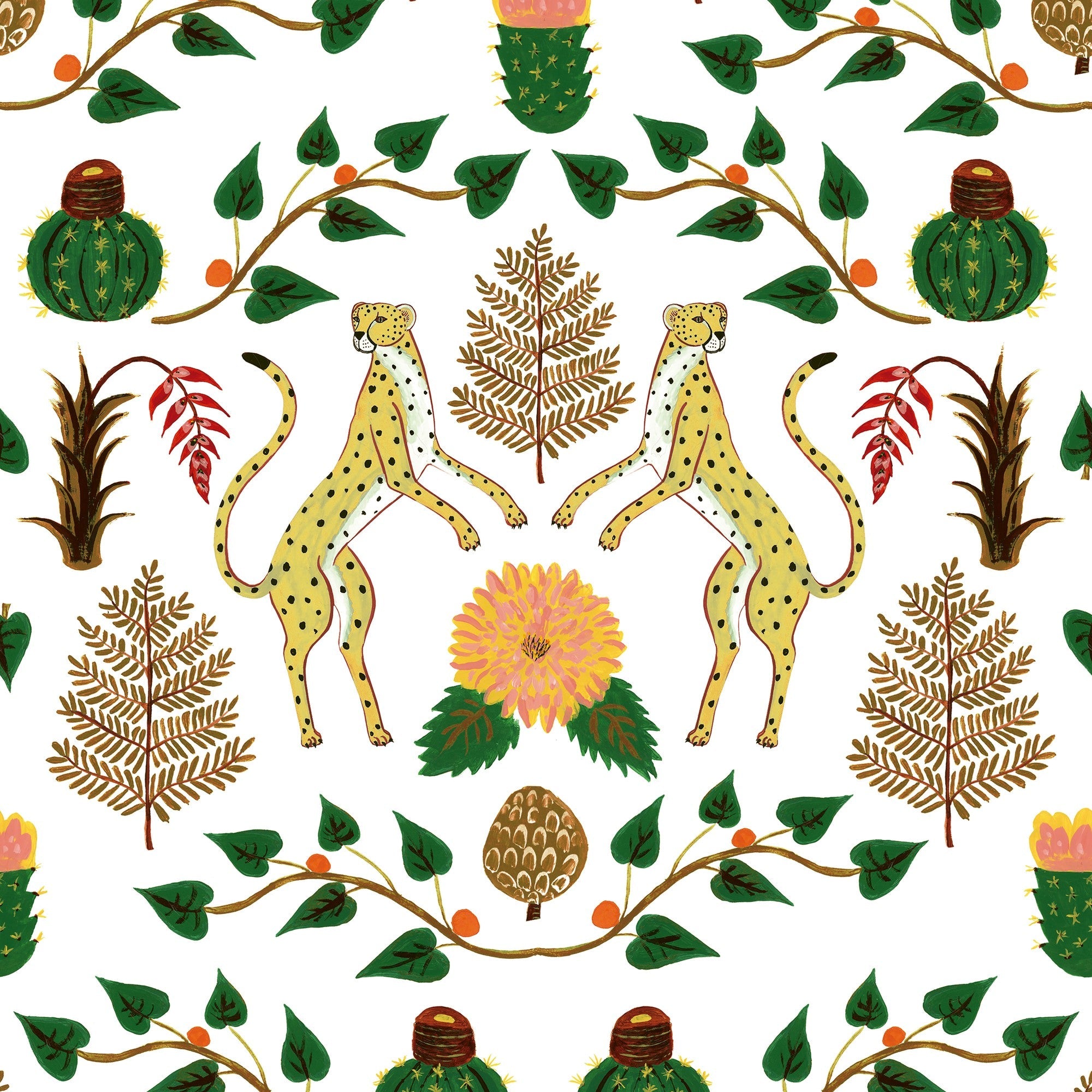 5900044 Cheetahs Amarillo Anima Wallpaper by Coordonné