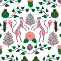 Cheetahs Rosa Anima Wallpaper by Coordonné