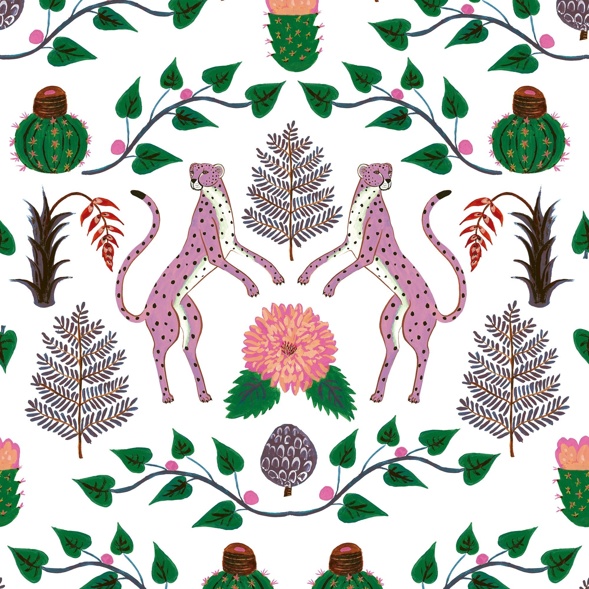 5900045 Cheetahs Rosa Anima Wallpaper by Coordonné