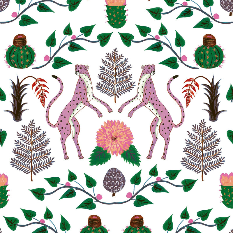 5900045 Cheetahs Rosa Anima Wallpaper by Coordonné