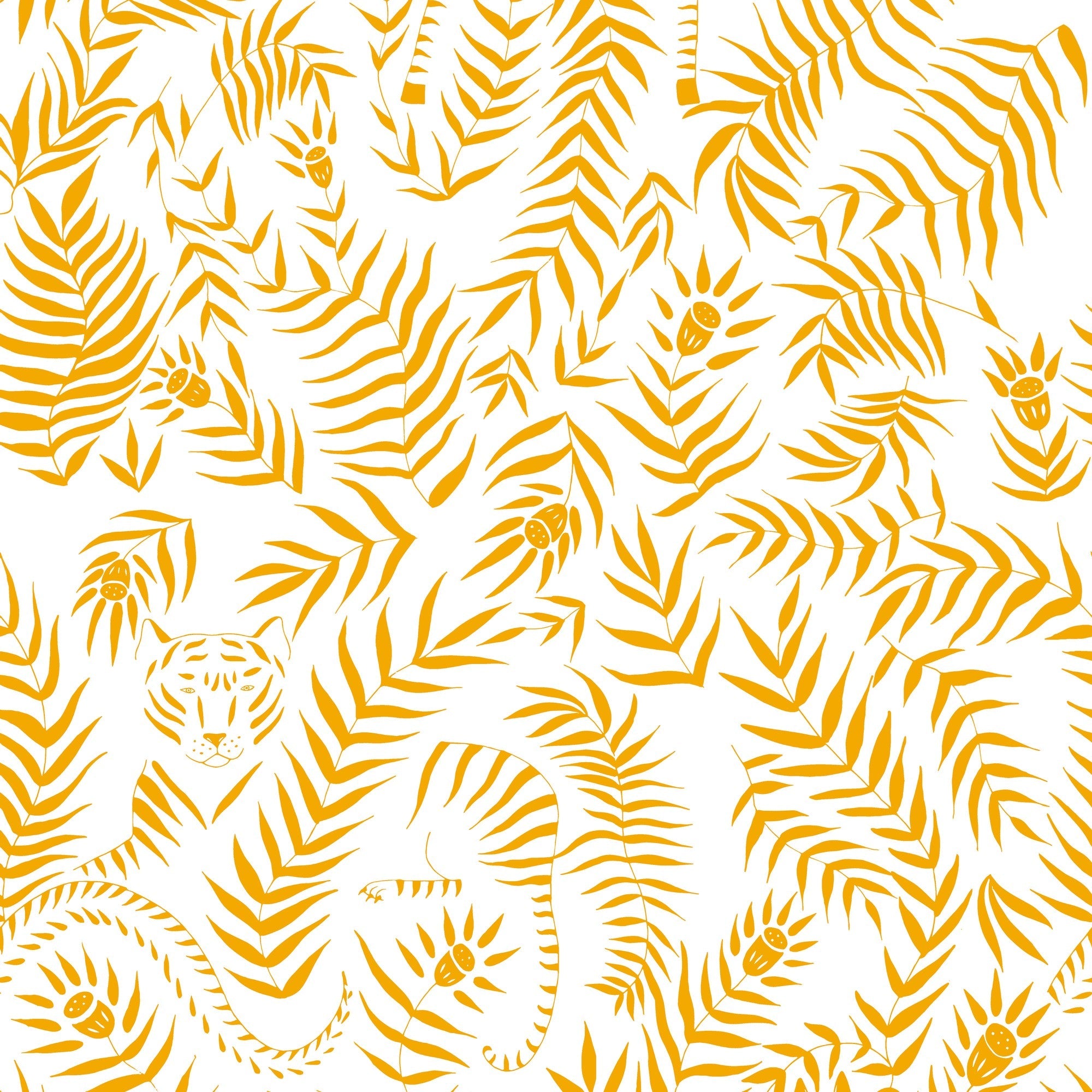 5900046 Jungle Blanco Anima Wallpaper by Coordonné