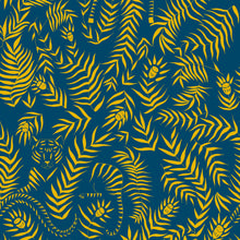 5900047 Jungle Marino Anima Wallpaper by Coordonné