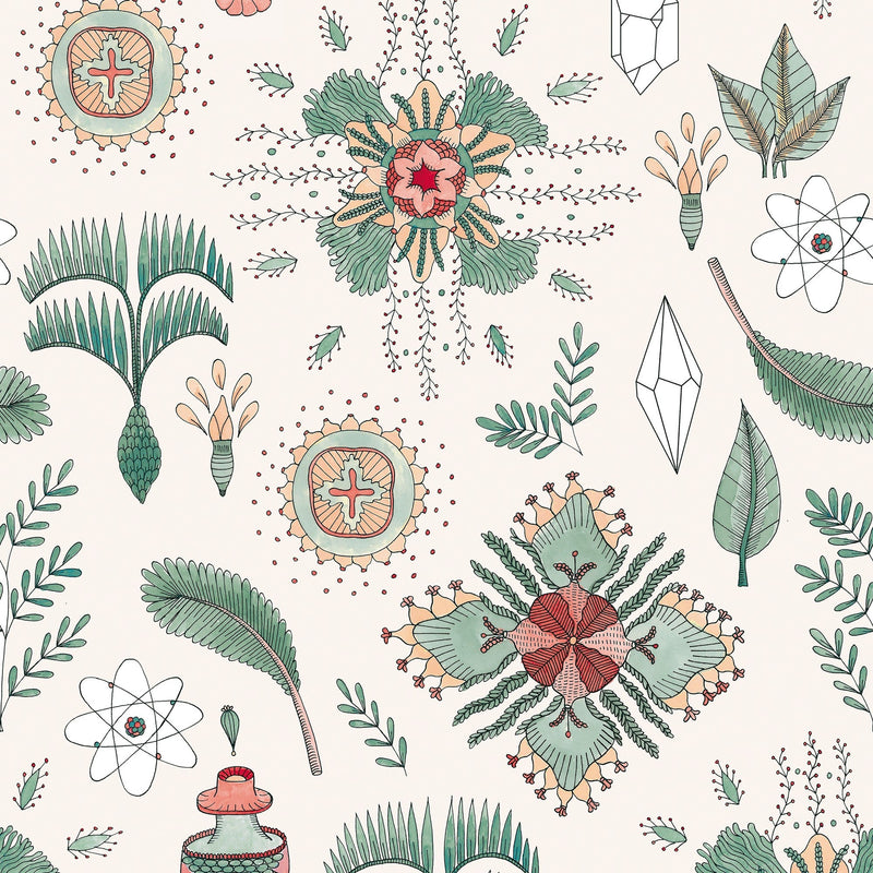 5900050 Micro Cosmos Verde Anima Wallpaper by Coordonné