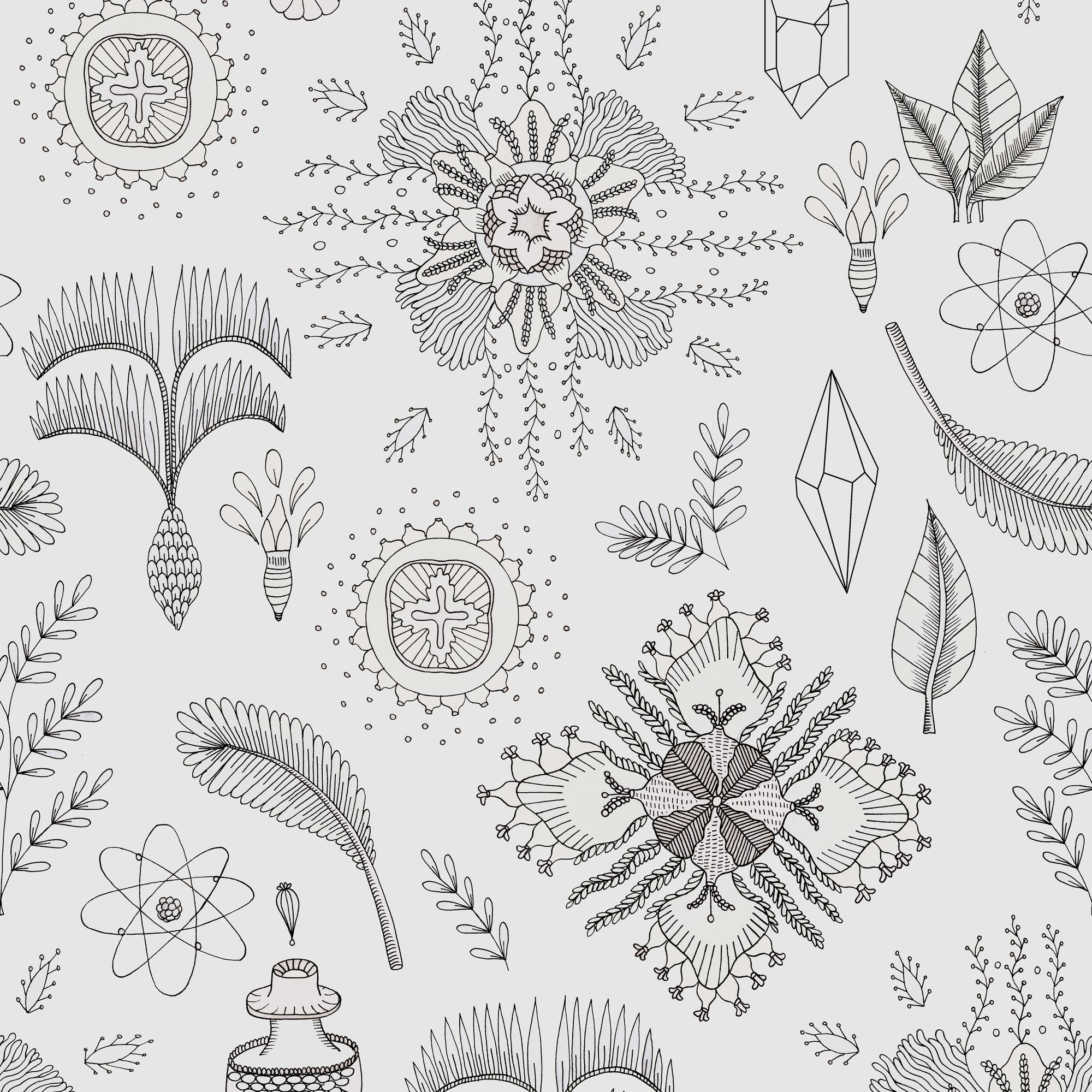 5900051 Micro Cosmos Gris Anima Wallpaper by Coordonné