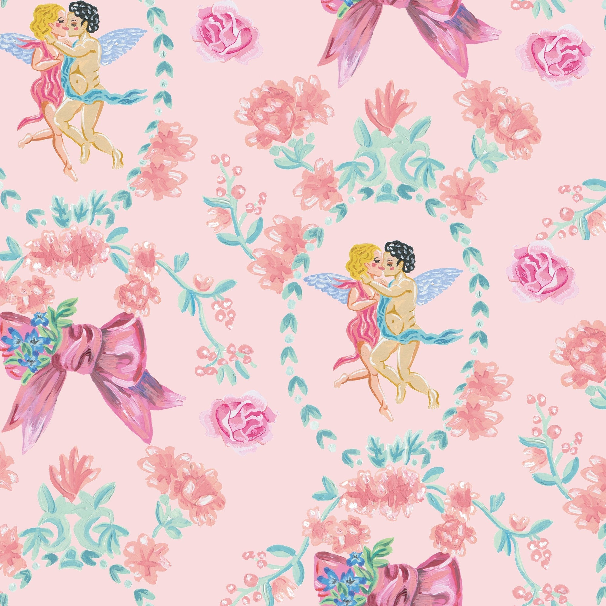 5900071 Kissing the Sky Rosa Anima Wallpaper by Coordonné