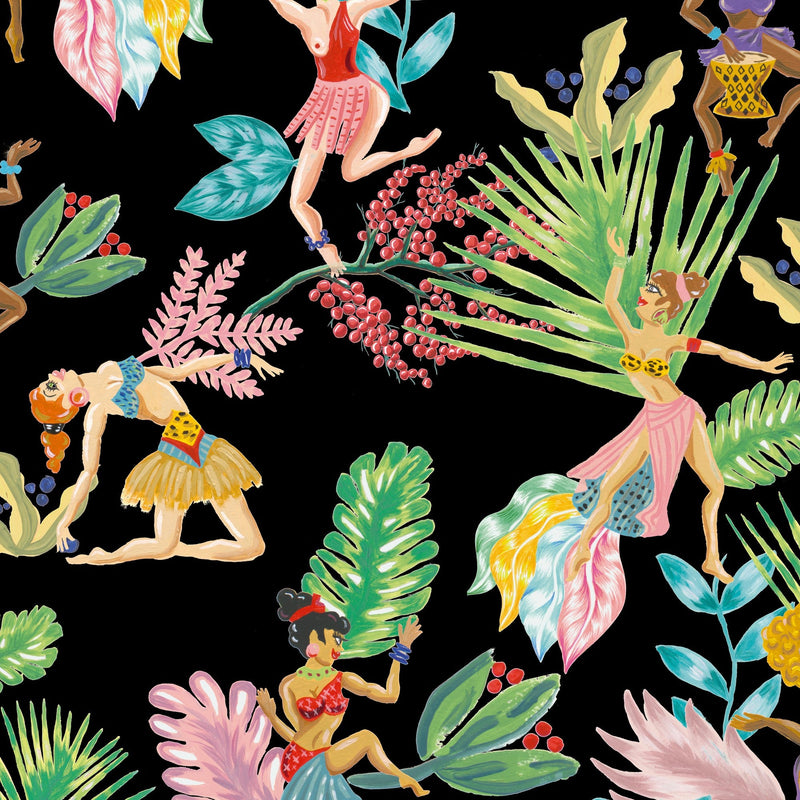 5900074 Calypso Dancers Negro Anima Wallpaper by Coordonné