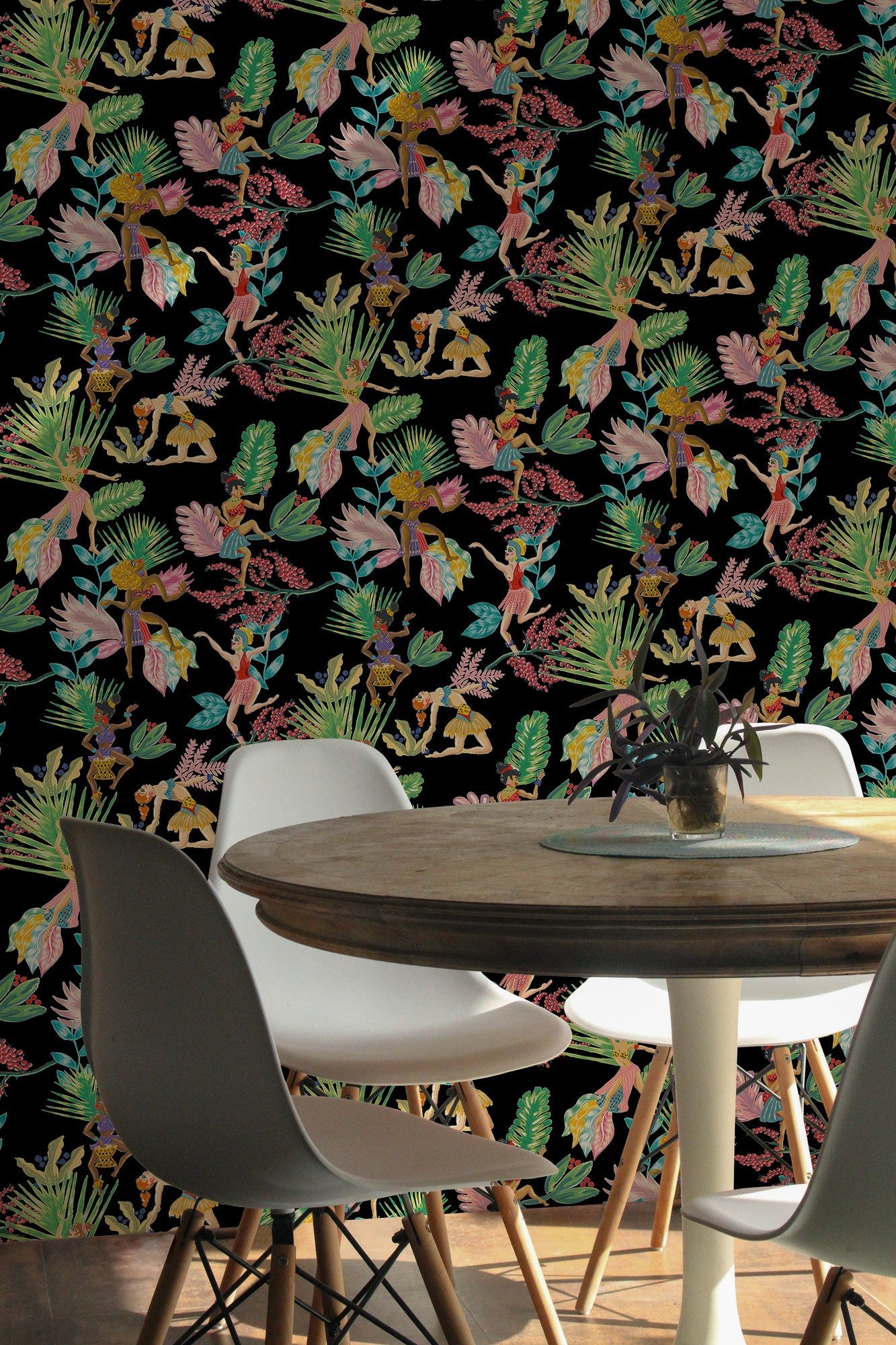 5900074 Calypso Dancers Negro Anima Wallpaper by Coordonné