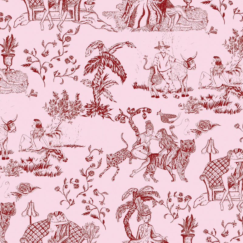 5900077 Tipsy Love Rosa Anima Wallpaper by Coordonné