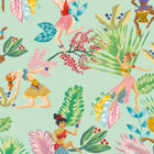 5900078 Calypso Dancers Verde Anima Wallpaper by Coordonné