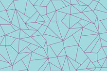 5900081 Fractal Azul (450 × 270 cm) Anima Mural by Coordonné