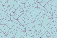 5900081 Fractal Azul (450 × 270 cm) Anima Mural by Coordonné