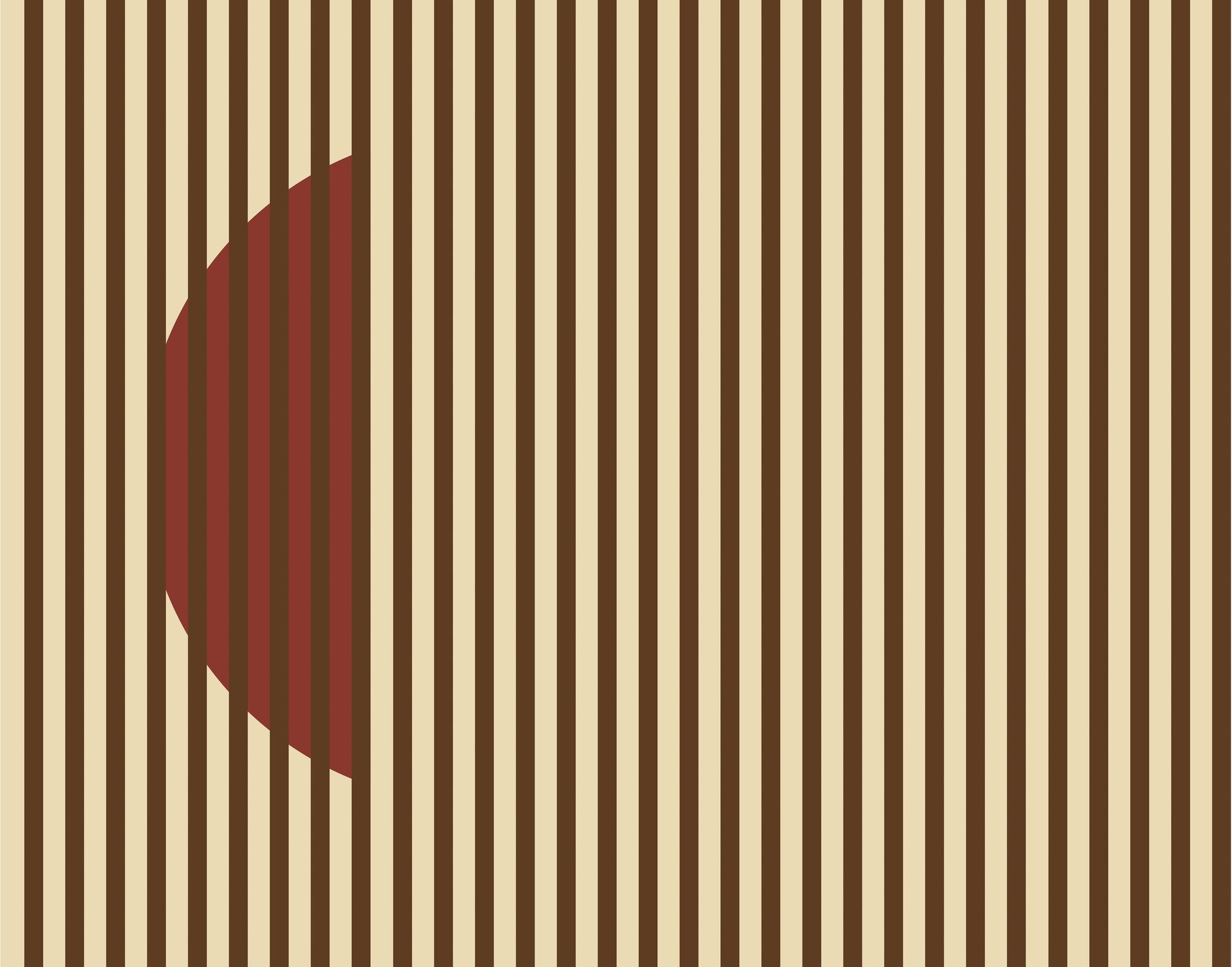5900087 Nascondino Rojo (350 × 270 cm) Anima Mural by Coordonné