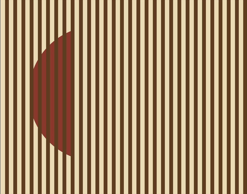 5900087 Nascondino Rojo (350 × 270 cm) Anima Mural by Coordonné